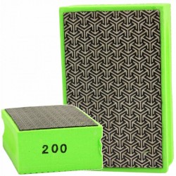 Diamantová brúsna špongia 93x59x32mm, D200 MAR-POL