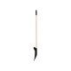 ALPINUS ECO Snow Rake Matte Black, 38,5x55cm, drevená rukoväť ALPINUS ECO Snow Rake Matte Black, 38,5x55cm, drevená rukoväť