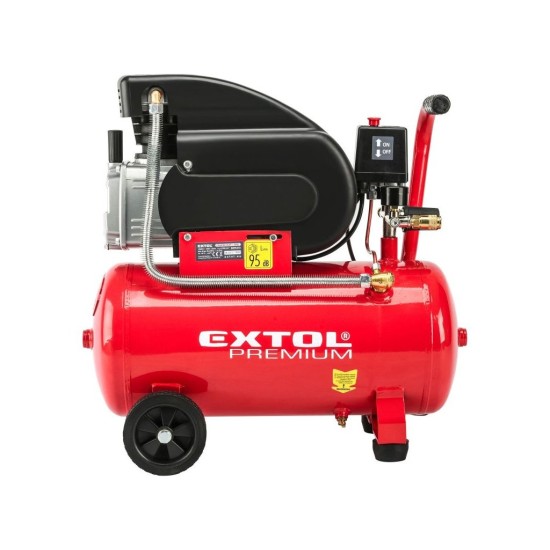 Olejový kompresor 1500W, 24l EXTOL PREMIUM