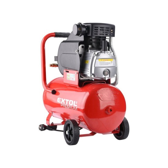 Olejový kompresor 1500W, 24l EXTOL PREMIUM