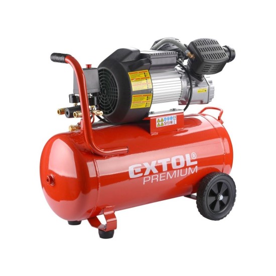Olejový kompresor 2200W, 50l EXTOL PREMIUM