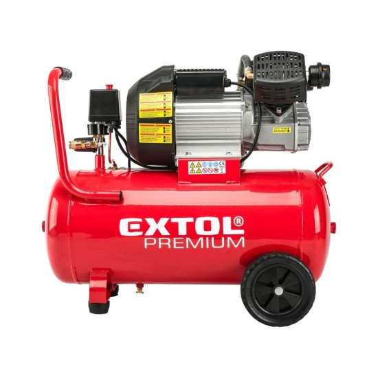 Olejový kompresor 2200W, 50l EXTOL PREMIUM