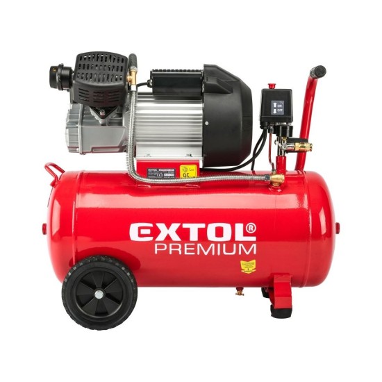Olejový kompresor 2200W, 50l EXTOL PREMIUM