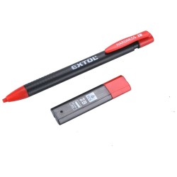 Stolárska ceruzka s vymeniteľným olovom, tvrdosť 2B EXTOL PREMIUM Stolárska ceruzka s vymeniteľným olovom, tvrdosť 2B EXTOL PREMIUM
