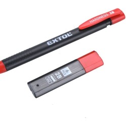 Stolárska ceruzka s vymeniteľným olovom, tvrdosť 2B EXTOL PREMIUM