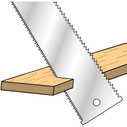 Japonská obojstranná stolárska píla, kotúč 253mm EXTOL PREMIUM