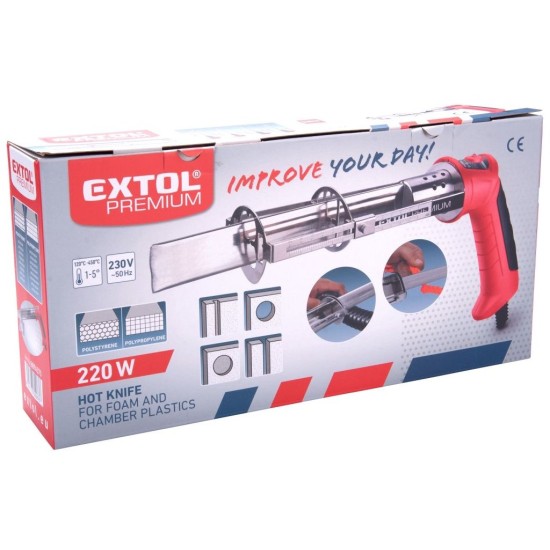 Odporový nôž na polystyrén 220W EXTOL PREMIUM Odporový nôž na polystyrén 220W EXTOL PREMIUM
