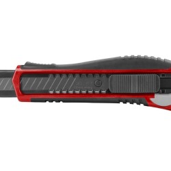 Odlamovací nôž s kovovou výstužou, 18mm, auto-lock FORTUM Odlamovací nôž s kovovou výstužou, 18mm, auto-lock FORTUM