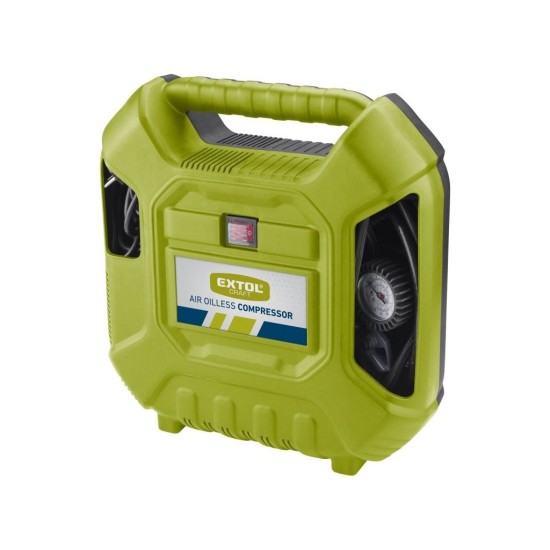 Bezolejový kompresor, 180l/min, 1100W EXTOL CRAFT Bezolejový kompresor, 180l/min, 1100W EXTOL CRAFT
