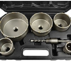 Korunkové vrtáky do betónu SDS PLUS, 40-125mm, sada 6ks GEKO Korunkové vrtáky do betónu SDS PLUS, 40-125mm, sada 6ks GEKO