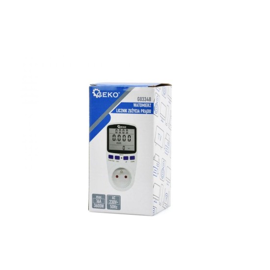 Digitálny merač spotreby elektrickej energie GEKO Digitálny merač spotreby elektrickej energie GEKO