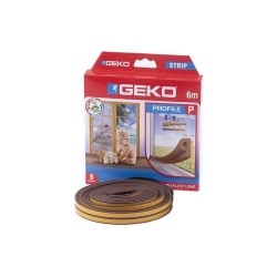 Tesnenie "P" 9x5,5mm-6m hnedé (2x3m)