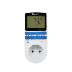 Digitálny LCD časový spínač GEKO Digitálny LCD časový spínač GEKO