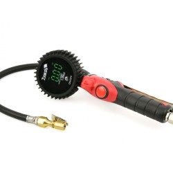 Pištoľ na hustenie pneumatík s manometrom LCD 0-18bar TVARDY