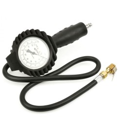 Pištoľ na hustenie pneumatík s manometrom 0-12bar TVARDY