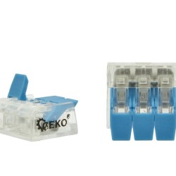 Svorky s pákou na drôty 0,14-4mm², sada 60ks GEKO Svorky s pákou na drôty 0,14-4mm², sada 60ks GEKO