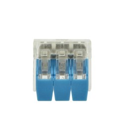 Svorka s pákou na drôty 3x0,14-4mm², 10ks GEKO