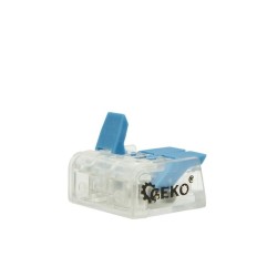 Svorka s pákou na drôty 3x0,14-4mm², 10ks GEKO Svorka s pákou na drôty 3x0,14-4mm², 10ks GEKO