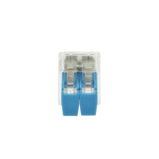 Svorka s pákou na drôty 2x0,14-4mm², 10ks GEKO Svorka s pákou na drôty 2x0,14-4mm², 10ks GEKO