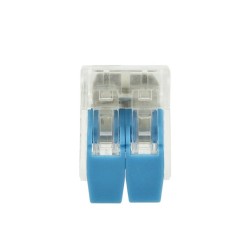 Svorka s pákou na drôty 2x0,14-4mm², 10ks GEKO