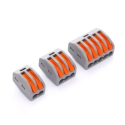 Svorky s pákou na drôty, sada 60ks KRAFT&DELE Svorky s pákou na drôty, sada 60ks KRAFT&DELE