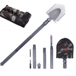 Skladacia vojenská multifunkčná lopata KRAFT&DELE