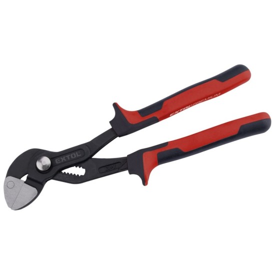 Kliešte SIKO s rovnými hladkými čeľusťami, 250 mm, CrV EXTOL CRAFT