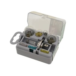 Univerzálne žiarovky H7 GREEN, servisná skrinka COMPASS Univerzálne žiarovky H7 GREEN, servisná skrinka COMPASS