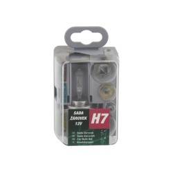 Univerzálne žiarovky H7 GREEN, servisná skrinka COMPASS Univerzálne žiarovky H7 GREEN, servisná skrinka COMPASS