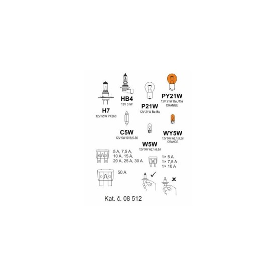 Skrinka na žiarovky Škoda Roomster H7 + Oct2/Fab2 COMPASS Skrinka na žiarovky Škoda Roomster H7 + Oct2/Fab2 COMPASS