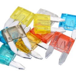 Automobilové poistky, čepeľ, mini 10ks COMPASS Automobilové poistky, čepeľ, mini 10ks COMPASS