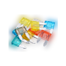 Automobilové poistky, čepeľ, mini 10ks COMPASS Automobilové poistky, čepeľ, mini 10ks COMPASS