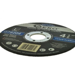 Rezací kotúč na oceľ, nehrdzavejúca oceľ, 115x2,0x22mm GEKO PREMIUM Rezací kotúč na oceľ, nehrdzavejúca oceľ, 115x2,0x22mm GEKO PREMIUM