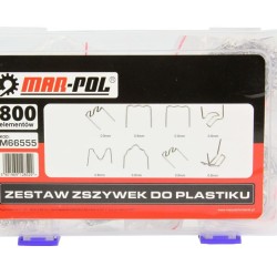 Plastové opravné svorky, 800ks MAR-POL Plastové opravné svorky, 800ks MAR-POL