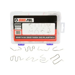 Plastové opravné svorky, 800ks MAR-POL