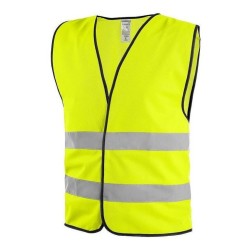 Výstražná vesta Gustav, žltá, veľkosť. L/XL Výstražná vesta Gustav, žltá, veľkosť. L/XL