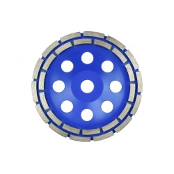 Diamantový brúsny kotúč na betón, dvojradový, 180x22,2mm GEKO