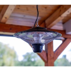 Závesná lampa, infračervený ohrievač s diaľkovým ovládaním 1500W GEKO Závesná lampa, infračervený ohrievač s diaľkovým ovládaním 1500W GEKO