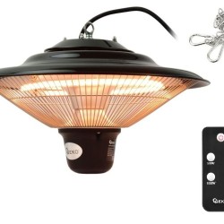 Závesná lampa, infračervený ohrievač s diaľkovým ovládaním 1500W GEKO Závesná lampa, infračervený ohrievač s diaľkovým ovládaním 1500W GEKO