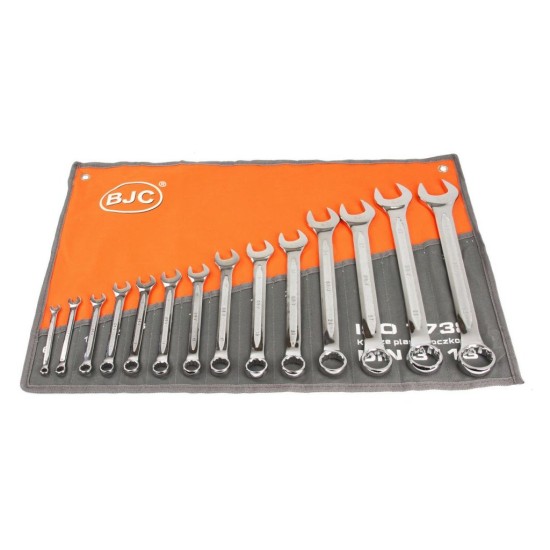 Prstencové kľúče 6-32mm, 14ks BJC