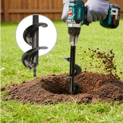 Pôdna vŕtačka na vŕtačku 10x30cm MAR-POL Pôdna vŕtačka na vŕtačku 10x30cm MAR-POL