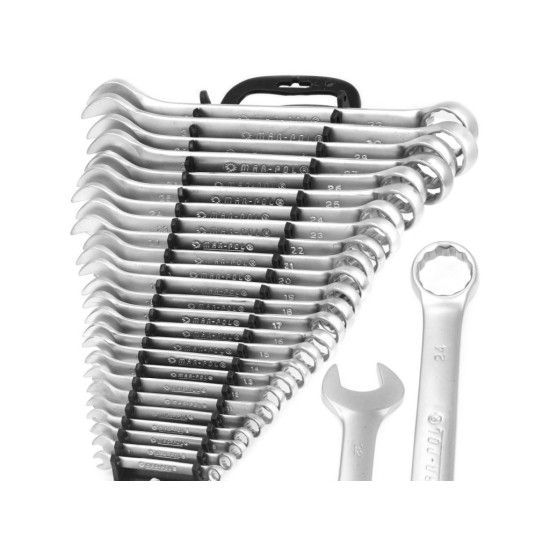 Vidlicové kľúče 6-32mm, 25ks MAR-POL