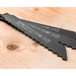 Pílové listy chvostovej píly 3ks, 150x19x1,2mm, HCS EXTOL PREMIUM