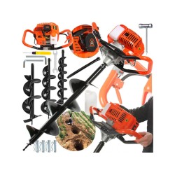 Motorizovaný zemný vrták 2,3 kW + vrtáky 100, 150, 200 mm MAR-POL Motorizovaný zemný vrták 2,3 kW + vrtáky 100, 150, 200 mm MAR-POL