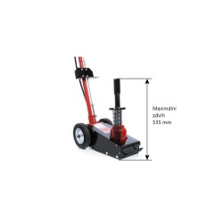 Hydraulicko-pneumatický zdvihák 22t MAR-POL Hydraulicko-pneumatický zdvihák 22t MAR-POL