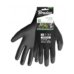 Ochranné rukavice 8" polyuretán PURE BLACK Ochranné rukavice 8" polyuretán PURE BLACK