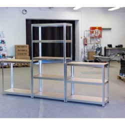 Kovová polica 180x90x40cm, 175kg GEKO Kovová polica 180x90x40cm, 175kg GEKO