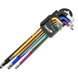 Imbusové kľúče 1,5-10mm, 9ks TVARDY