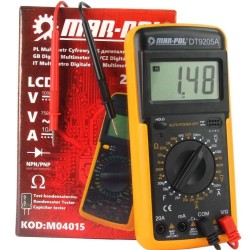 Digitálny LCD multimeter MAR-POL