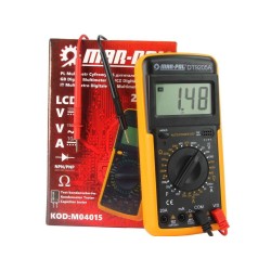 Digitálny LCD multimeter MAR-POL